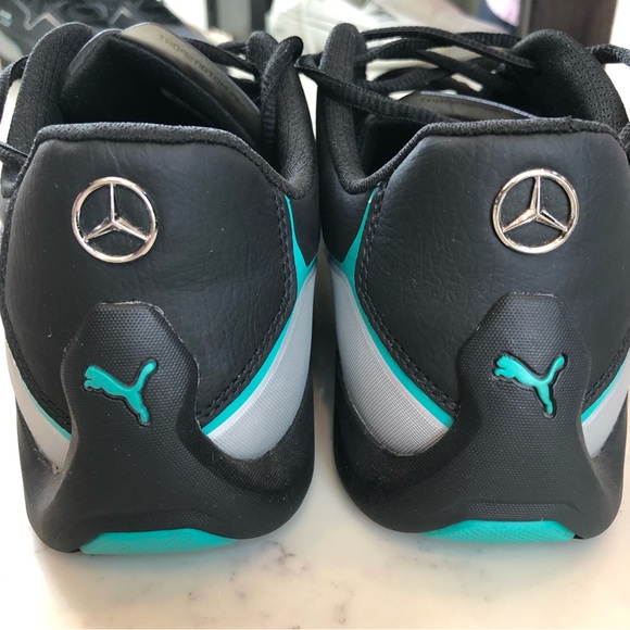 Puma Mercedes Drift Cat 8 Formula One Black Grey Green Style 306502-01 Size 11US - Picture 4 of 15